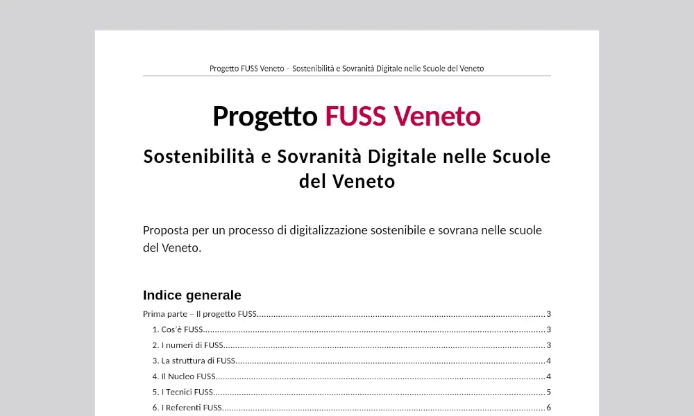 Software Libero a scuola, ma davvero