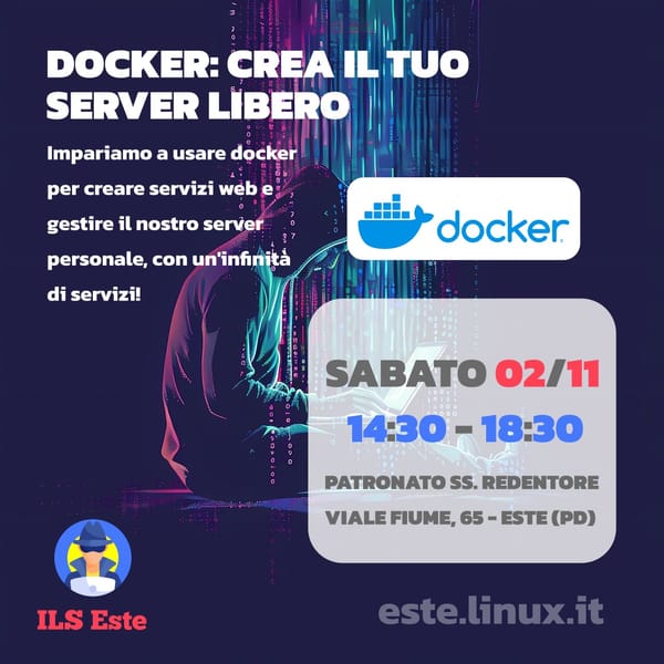 Docker: crea il tuo server libero